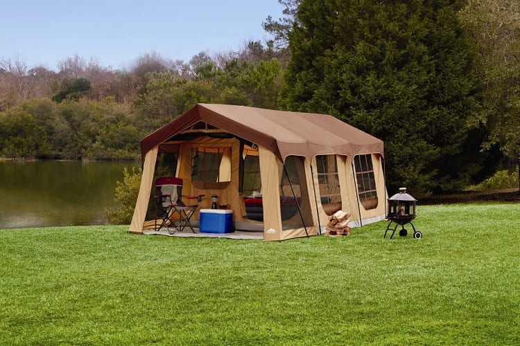 large cabin tent