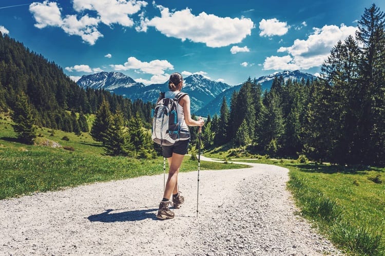 comfortable hiking shoes