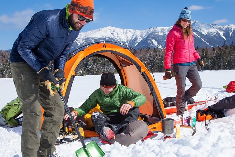 winter camping guide